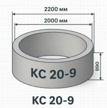 Бетонное кольцо КС-20-9  